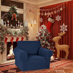 Stretch Chair Sofa Slipcover, Single Couch Cover, Pet Friendly Furniture - Image 2