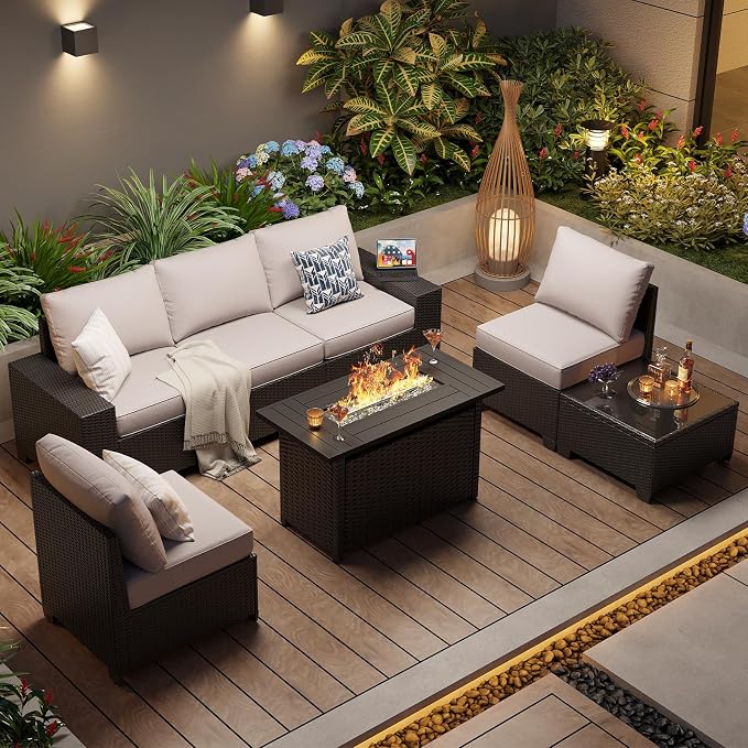 Aoxun Outdoor Patio Furniture Set - Image 10