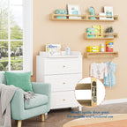 Forbena Natural Wood Nursery Bookshelves - Image 6