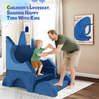 15 Pcs Modular Kids Play Couch, Toddler Couches That Fold Out, Plush Foam Chair - Image 4
