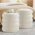 Busaurus Round Ottoman with Storage by BUSAURUS