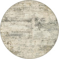 Round Area Rug Living Room: 5 ft Modern Washable Indoor Carpet | by FXRHLP