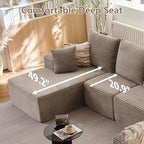 135" Modular Sectional Sofa - Image 5