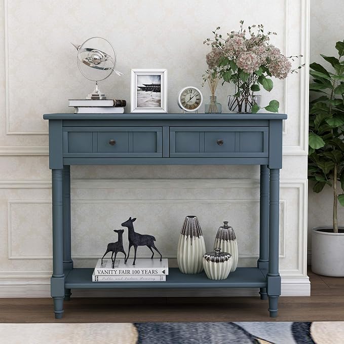 Harper & Bright Designs TREXM Daisy Series Console Table Traditional Design - Image 3