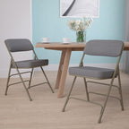 Flash Furniture Hercules Series Metal Folding Chairs - Image 2