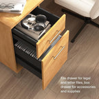 Bush Home 60-Inch L-Shaped Desk - Image 6