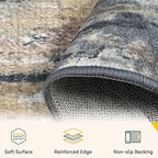 RELEANY Washable 5'x7' Abstract Area Rug - Image 4