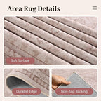 9x12 Ft Extra Large Area Rugs for Living Room, Soft Non-Slip Machine Washable - Image 6