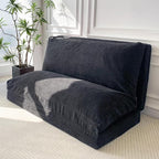 MAXYOYO Folding Sofa Bed, Extra Thick and Long Floor Sofa Convertible Sleeper by MAXYOYO