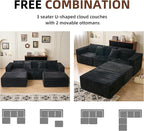 110" Modular Sectional Couch - Image 6