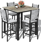 AWQM 5-Piece Dining Table Set, Dining Table Set by AWQM