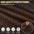 XINEAGE Large Couch Cushion Covers Seat Cushion Cover Thick Stretch Sofa - Image 4