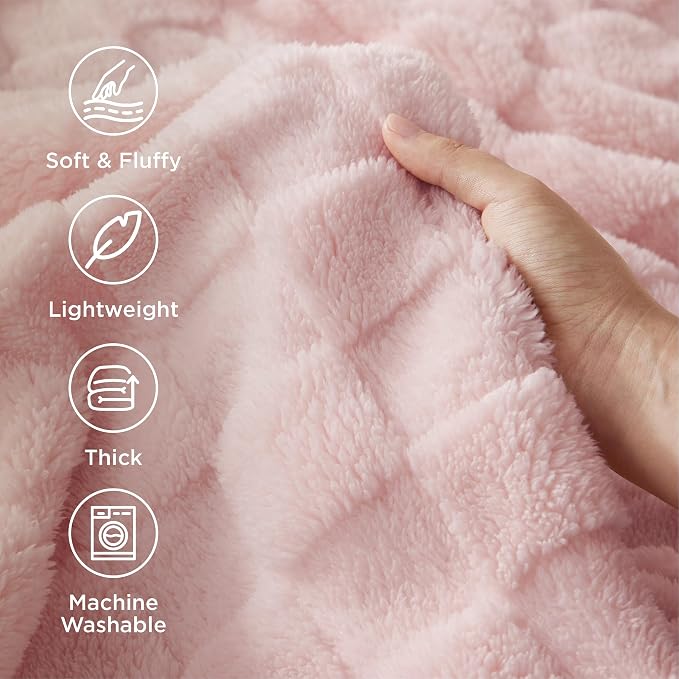 Bedsure GentleSoft Blankets Queen Size - Image 3