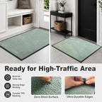 Super Absorbent Front Door Mat, 29.5" x 17", Non-Slip Washable Indoor Doormats - Image 7