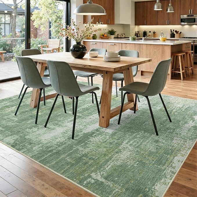 8x10 Ft Large Area Rugs for Living Room, Soft Non-Slip Washable Rugs Modern - Image 9