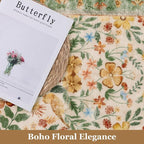 HEBE Boho Kitchen Rugs Set of 3, Non Slip Washable Kitchen Mats - Image 6