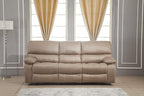 Betsy Furniture Microfiber Reclining Sofa Couch Set Living Room Set 8007 - Image 2