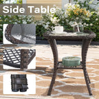 Belord 8 Piece Patio Furniture Set - Image 8