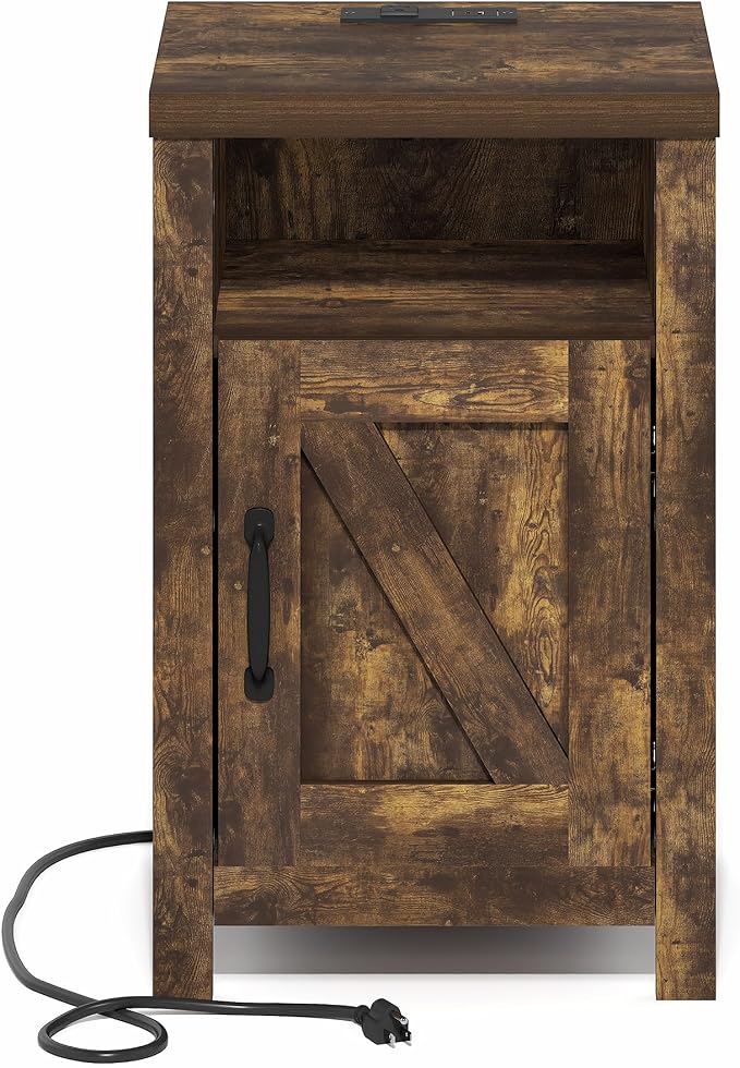Furinno Farmhouse Night Stand - Image 6