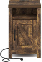 Furinno Farmhouse Night Stand - Image 6