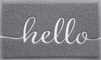 Door Mat Welcome Mat Floor Mat for Entryway, High Traffic Areas | Low Profile by BeneathYourFeet