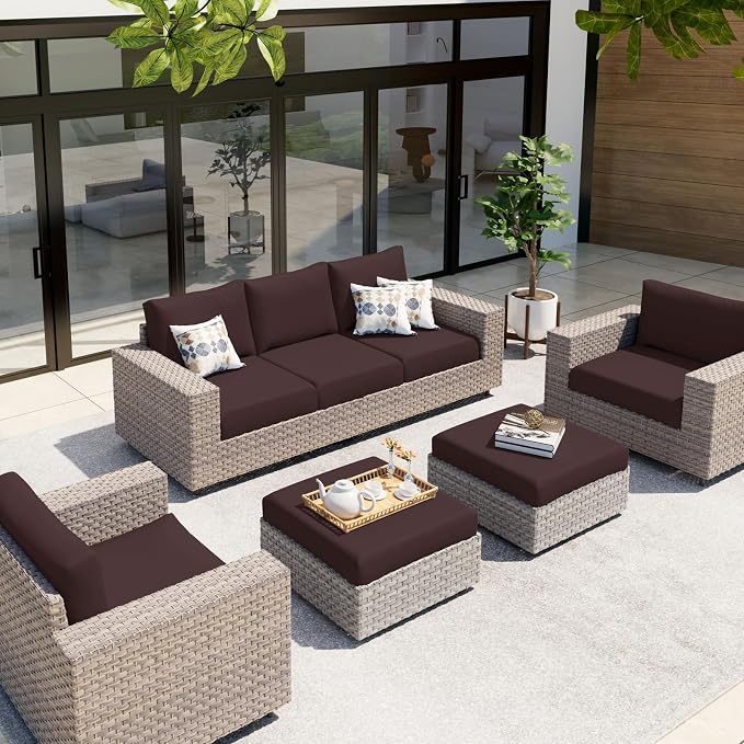 Waterproof Couch Cushion Covers, Stretch Sofa Seat Slipcovers | Stretch Fabric - Image 2