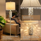OYEARS Dimmable Farmhouse Floor Lamp - Image 8