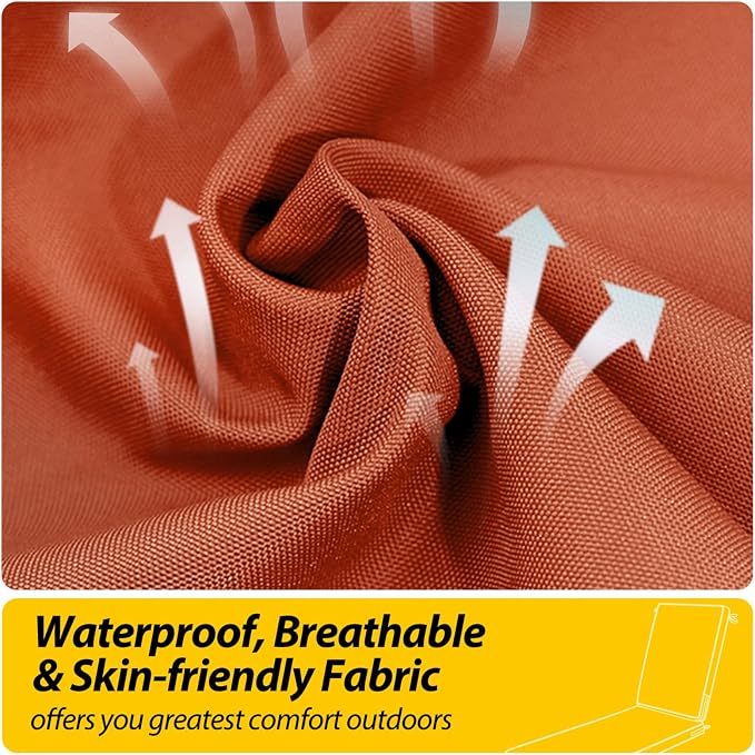 AAAAAcessories Outdoor Chaise Lounge Cushions, Waterproof Patio Furniture - Image 4