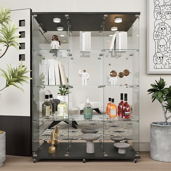 Beauty4U Glass Display Cabinet by Beauty4U