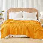 EMME Muslin Blankets for Adults Throw Blanket for Couch Breathable Gauze Soft - Image 5