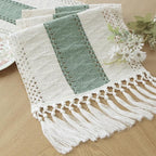 FEXIA Sage Green Table Runner 36 Inches Long by FEXIA