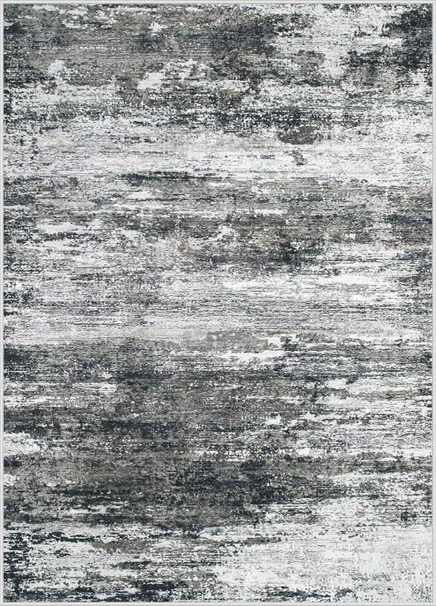 Washable Rug 8x10 Area Rugs for Living Room: Large Neutral Soft Rug Abstract - Image 9