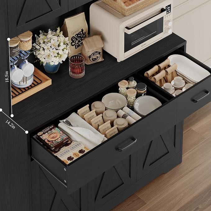 HOSTACK 71" Pantry Cabinet - Image 6