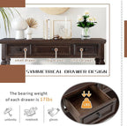 Harper & Bright Designs TREXM Classic Retro Style Console Table - Image 5
