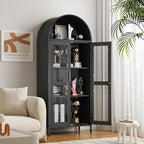 VEXPOR 73" Tall Arched Display Cabinet - Image 3