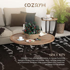 COZAYH Rustic Farmhouse End Table - Image 7