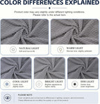 8Pcs Patio Cushion Covers, Outdoor Stretch Cushion Covers, Washable | Stretch - Image 6