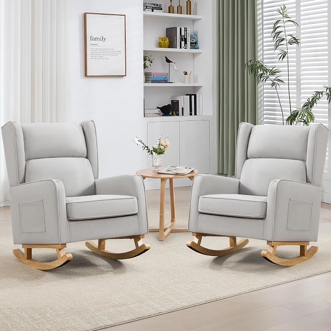 HCHAIRH Nursery Rocking Chairs, Rocking Chair Nursery by HCHAIRH