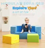 Elftopia Modular Kids Sofa, Toddler Couch Foam Armchair - Image 4