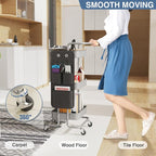 DTK 3 Tier Metal Utility Rolling Cart - Image 4