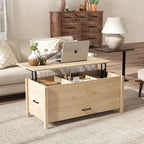 Bonzy Home Lift Top Coffee Table, Wooden Center Table - Image 4