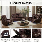 3-Piece Power Recliner Set - Image 4
