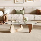 Modern Coffee Table for Living Room and Small Spaces, 43.3" x 29.5" x 15.8" by Unknown