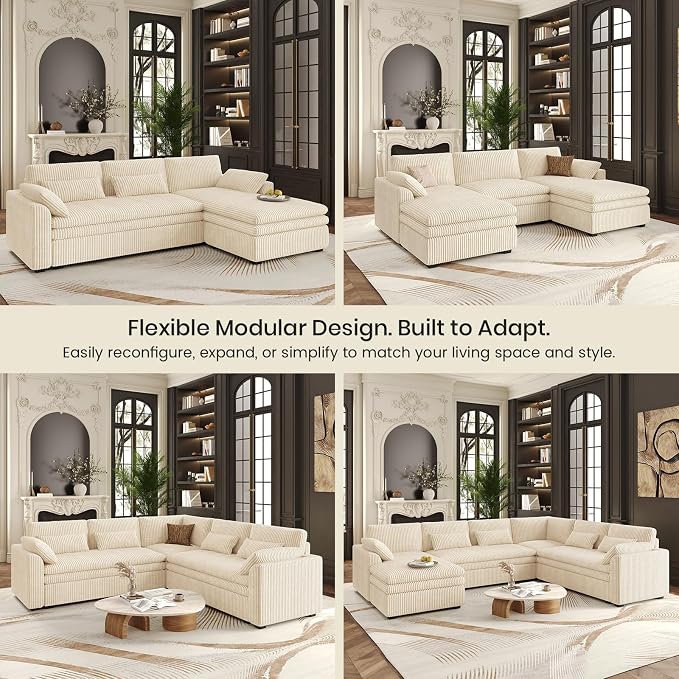 Belffin Large Modular Sectional Sofa - Image 8