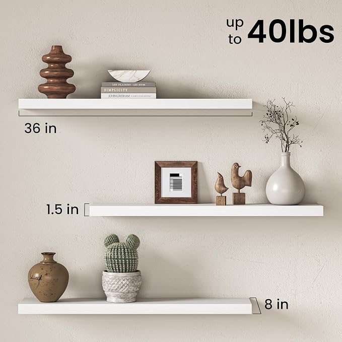 Fun Memories 36Inch Floating Shelves - Image 3