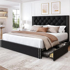 LARMACE Full Size Bed Frame by LARMACE