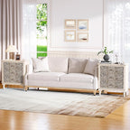 SUNBURY Night Stand Set 2, Accent End Table - Image 2