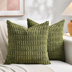 Fancy Homi 4 Packs Decorative Throw Pillow Covers - Image 6