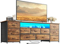 Huuger 63 Inch TV Stand for 65, 70 Inch TV, 11 Drawer Long Dresser by Huuger