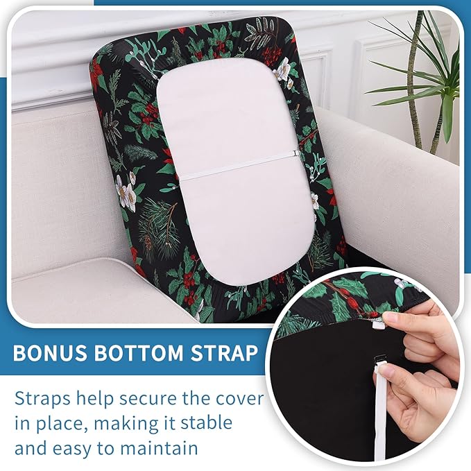 Printed Couch Cushion Covers, Sofa Covers Washable - Image 3